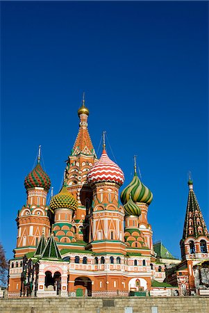 st basil - Russia,Moscow,Red Square. St Basil's Cathedral. Stock Photo - Rights-Managed, Code: 862-03361064