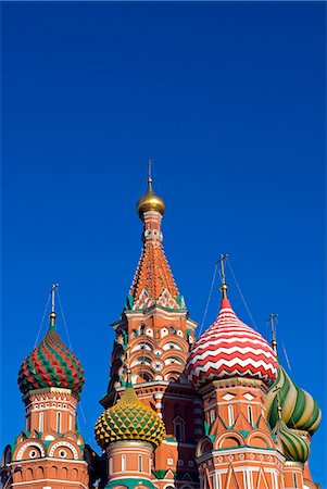 Russia,Moscow,Red Square. St Basil's Cathedral. Foto de stock - Con derechos protegidos, Código: 862-03361066