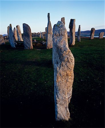 simsearch:862-03361435,k - Callanish Standing Stones. Fotografie stock - Rights-Managed, Codice: 862-03361432