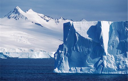 simsearch:862-03288559,k - Tabular icebergs and Graham Land. Antarctic Peninsula. Stock Photo - Rights-Managed, Code: 862-03436897