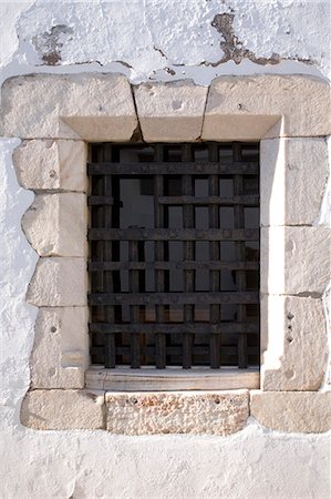 southern portugal - Portugal,Alentejo,Estremoz. What was once the local prison cadeia in the small town of Estremoz is now a tourist attraction. Stock Photo - Rights-Managed, Code: 862-03437324