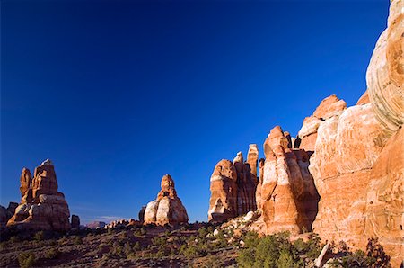 simsearch:862-03437448,k - USA,Utah,Canyonlands National Park,Cedar Mesa Sandstone Spires in the Needles Region Stock Photo - Rights-Managed, Code: 862-03437617
