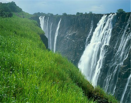 Victoria Falls, Zambie Photographie de stock - Rights-Managed, Code: 862-03438074