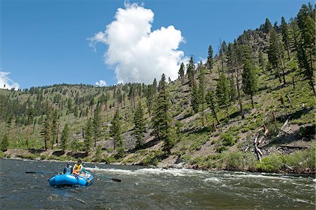 rapids - Middle Fork of the Salmon River, Frank Church Wilderness, State of Idaho, U.S.A. Stock Photo - Rights-Managed, Code: 862-03714130