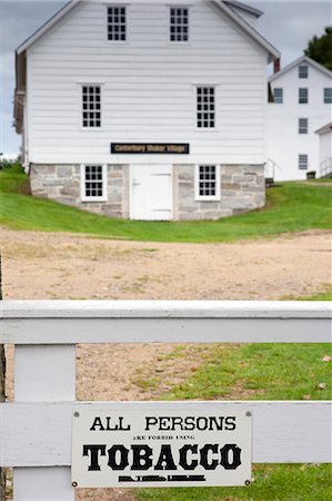 The Canterbury Shaker Village in Canterbury New Hampshire, USA. Stock Photo - Rights-Managed, Code: 862-03714148