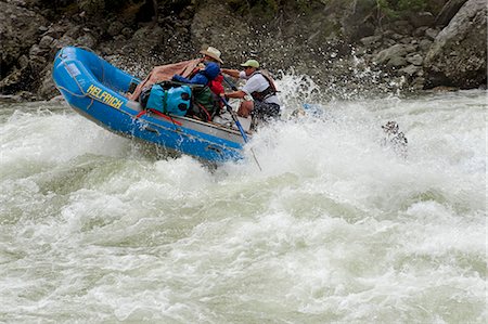 river, rapids - Middle Fork of the Salmon River, Frank Church Wilderness, State of Idaho, U.S.A. Stock Photo - Rights-Managed, Code: 862-03714141