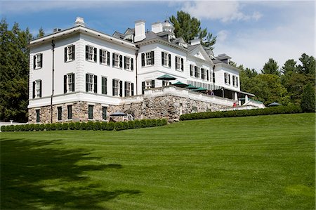 The Mount, Edith Wharton's former home in Lenox Massachusetts, USA. Stock Photo - Rights-Managed, Code: 862-03714151