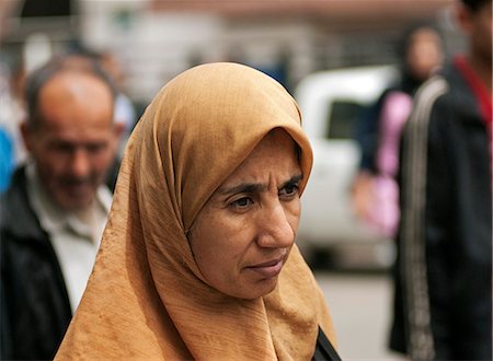 Algeria, Algiers. Woman in the market. Stock Photo - Rights-Managed, Code: 862-03710321