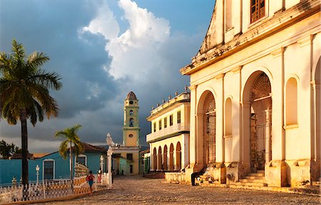 simsearch:832-03723764,k - Sunset in Trinidad, Cuba, Caribbean Fotografie stock - Rights-Managed, Codice: 862-03710788
