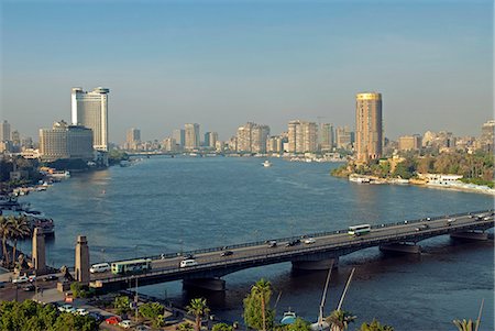 egypt city - Egypt, Cairo. View of the Nile. Foto de stock - Con derechos protegidos, Código: 862-03710929