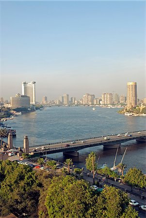 egyptian (people) - Egypt, Cairo. View of the Nile. Stock Photo - Rights-Managed, Code: 862-03710931