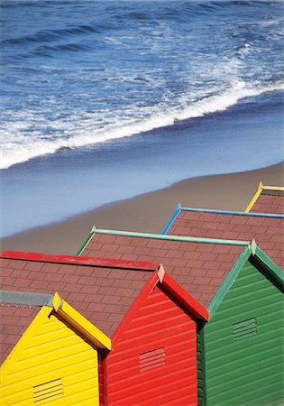 european beach huts - Staithes, North Yorkshire, England, UK Stock Photo - Rights-Managed, Code: 862-03710948