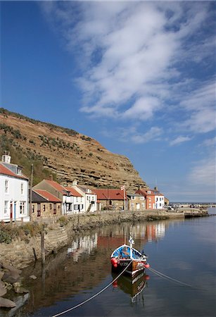 staithes - Staithes, North Yorkshire, England, UK Foto de stock - Con derechos protegidos, Código: 862-03710949