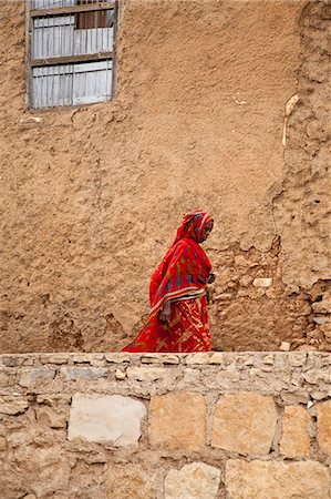 Ethiopia, Harar. A brightly-dressed Harari woman. Stock Photo - Rights-Managed, Code: 862-03711165