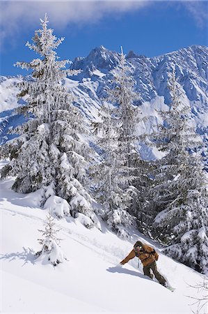 simsearch:862-03711275,k - Ein Snowboarder bei La Flégère, Chamonix, Frankreich Stockbilder - Lizenzpflichtiges, Bildnummer: 862-03711255