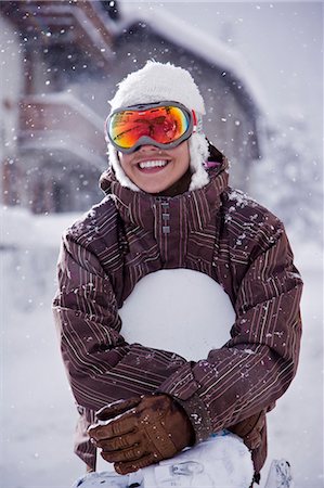 simsearch:862-03711275,k - Frankreich, Chamonix. Eine junge Frau im Snowboard-Ausrüstung Stockbilder - Lizenzpflichtiges, Bildnummer: 862-03711271