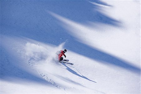 simsearch:610-00256089,k - A skier on the Grands Montets,Chamonix,France. Foto de stock - Con derechos protegidos, Código: 862-03711282
