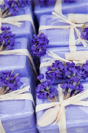 Provence, France. Lavender soap in Provence Stock Photo - Rights-Managed, Code: 862-03711339