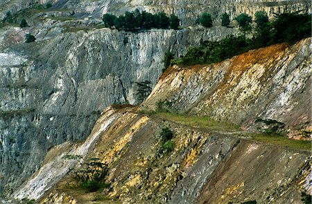 Ghana,Ashanti Region,Obuasi. Open cast Gold mine at Obuasi. Stock Photo - Rights-Managed, Code: 862-03711609