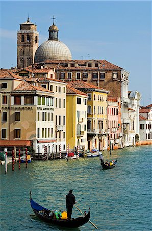 simsearch:859-08769814,k - Gondola on the Grand Canal Stock Photo - Rights-Managed, Code: 862-03712271