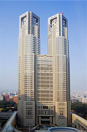 simsearch:862-03807701,k - Japan,Honshu Island,Tokyo,Shinjuku District,Government Building Foto de stock - Direito Controlado, Número: 862-03712524