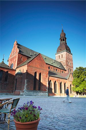 simsearch:862-03711217,k - Dôme de la cathédrale, Riga, Lettonie Photographie de stock - Rights-Managed, Code: 862-03712667