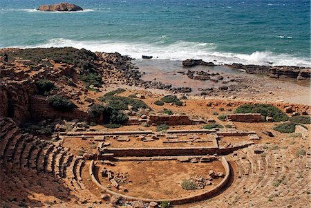 simsearch:862-03712745,k - Libyen, Cyrenaica, Apollonia. Das Amphitheater. Stockbilder - Lizenzpflichtiges, Bildnummer: 862-03712732