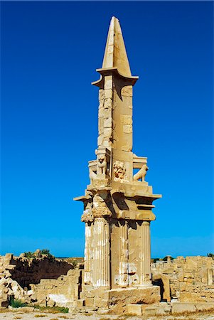 simsearch:862-03712745,k - Libyen, sabrata. Das Mausoleum von Bes. Stockbilder - Lizenzpflichtiges, Bildnummer: 862-03712733