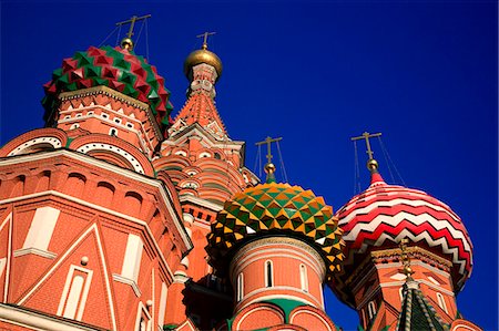 Russie, Moscou ; Cathédrale de St.Basil. La légende dit que l'architecte a été aveuglé, donc il ne pouvait pas construire quoi que ce soit aussi belle Photographie de stock - Rights-Managed, Code: 862-03713292
