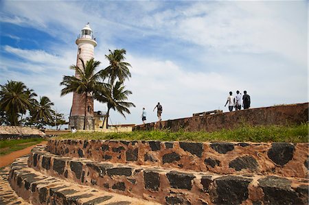 southern province - Lighthouse in Galle Fort, Galle, Sri Lanka Stock Photo - Rights-Managed, Code: 862-03713537