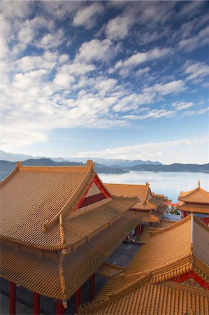 simsearch:862-03737167,k - Auf dem Dach des Wenwu-Tempel, Sonne-Mond-See, Taiwan Stockbilder - Lizenzpflichtiges, Bildnummer: 862-03713727