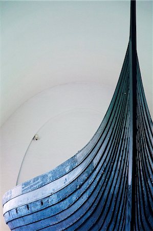 Norwegen, Oslo, Bygdoy, die Gokstad-Schiff im Wikingerschiffmuseum (Vikingskipshuset) auf der Halbinsel Bygdoy. Stockbilder - Lizenzpflichtiges, Bildnummer: 862-03737019
