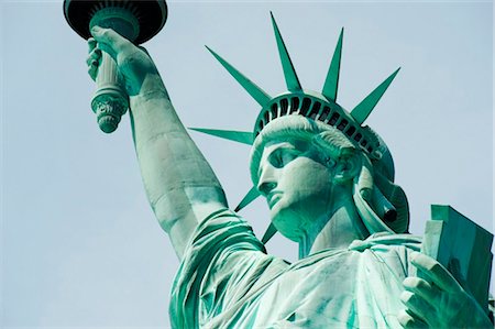 statue de la liberté - USA, état de New York, New York City, Statue de la liberté donnée aux États-Unis par la France 1886, sculptée par Frédéric Auguste Bartholdi Photographie de stock - Rights-Managed, Code: 862-03737377