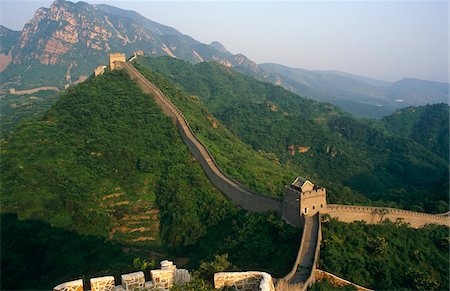 China, Tianjin, Taipinzhai. The section of China's Great Wall from Taipinzhai to Huangyaguan is among its most spectacular. Stock Photo - Rights-Managed, Code: 862-03731115