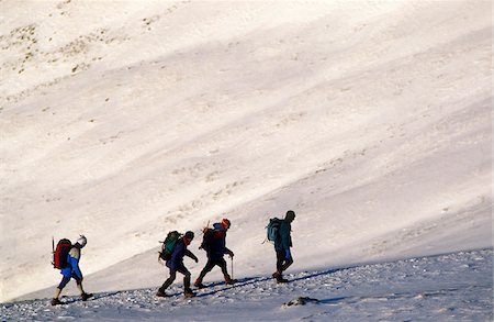 simsearch:862-03731168,k - Winter walking and climbing on Hellvelyn, The Lake District, Cumbria Foto de stock - Con derechos protegidos, Código: 862-03731188