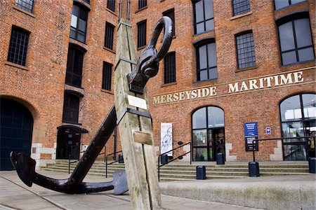 simsearch:862-03710952,k - Merseyside Maritime Museum, Albert Dock, listed as World Heritage by UNESCO, Liverpool, England. Stock Photo - Rights-Managed, Code: 862-03731198