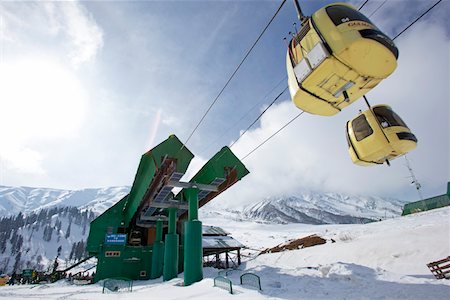 simsearch:862-03807589,k - The gondola in Gulmarg, Kashmir, India Stock Photo - Rights-Managed, Code: 862-03731299