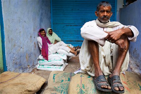 stock market - The spice market in Old Delhi, India Stock Photo - Rights-Managed, Code: 862-03731317