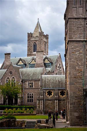 simsearch:862-03888487,k - Extérieur de la cathédrale Christ Church de Dublin, Irlande Photographie de stock - Rights-Managed, Code: 862-03731396