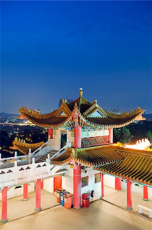 South East Asia, Malaysia, Kuala Lumpur, Thean hou Chinese Temple Stock Photo - Rights-Managed, Code: 862-03731782