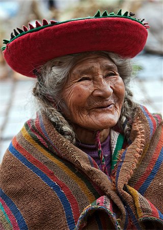 Peru, An old Indigenous Indian lady at Cusco. Foto de stock - Con derechos protegidos, Código: 862-03732077