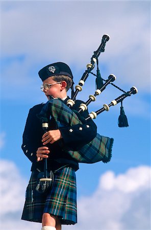 scottish bagpipe - A Highland Gathering, Invergordon, Ross & Cromarty, Scotland Stock Photo - Rights-Managed, Code: 862-03732253