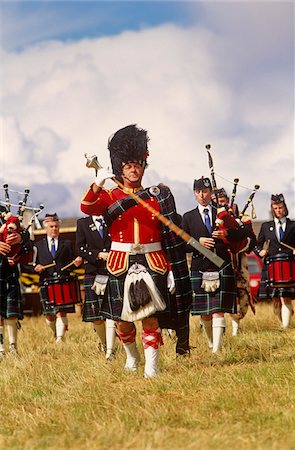 scottish bagpipe - A Highland Gathering, Invergordon, Ross & Cromarty, Scotland Stock Photo - Rights-Managed, Code: 862-03732260