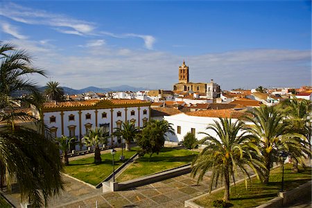 View of Zafra from The Parador Hotel, Extremadura, Spain, Europe. Stock Photo - Rights-Managed, Code: 862-03732357
