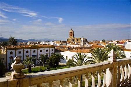 View of Zafra from The Parador Hotel, Extremadura, Spain, Europe. Stock Photo - Rights-Managed, Code: 862-03732359