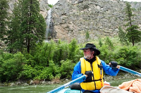 Middle Fork of the Salmon River, Frank Church Wilderness, State of Idaho, U.S.A. Foto de stock - Con derechos protegidos, Código: 862-03732420