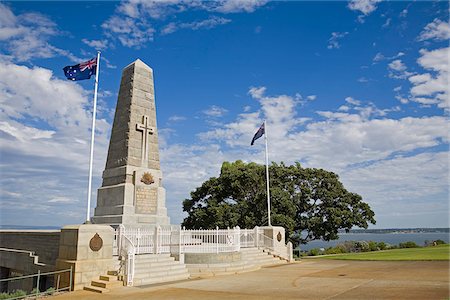 Australia, Western Australia, Perth.  The War Memorial in Kings Park. Stock Photo - Rights-Managed, Code: 862-03807291