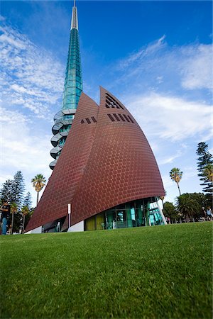 foreshore - Australia, Western Australia, Perth.  The Swan Bell Tower. Stock Photo - Rights-Managed, Code: 862-03807292