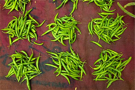 India, Chettinad. Chillis for sale at a Chettinad market. Stock Photo - Rights-Managed, Code: 862-03807552