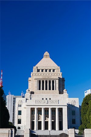 simsearch:862-03807691,k - Asie, Japon, Tokyo, bâtiment du régime parlementaire Photographie de stock - Rights-Managed, Code: 862-03807692